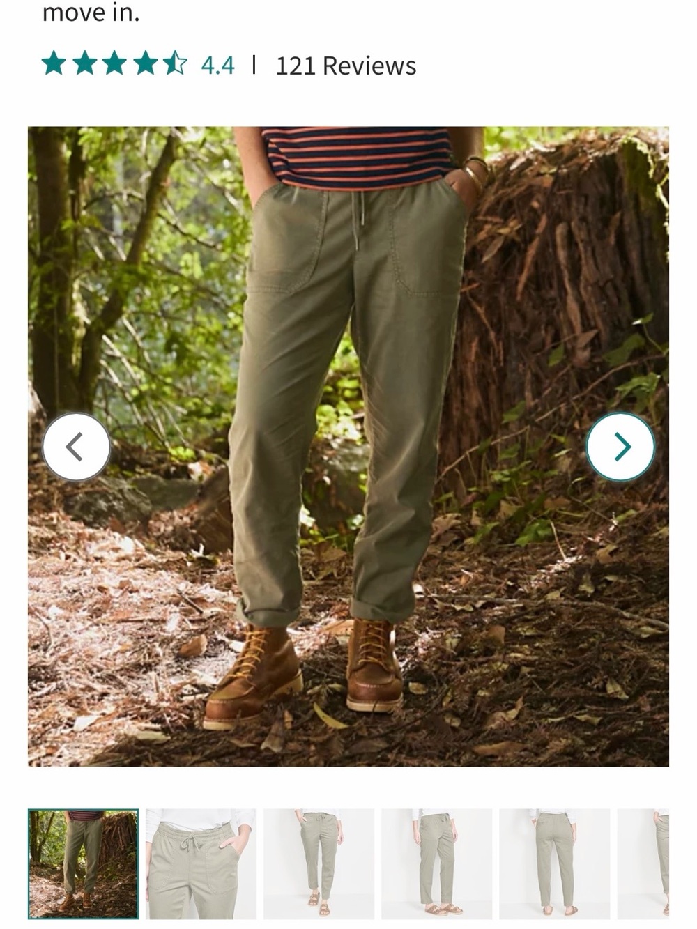 Women’s Olive Green Orvis Pants